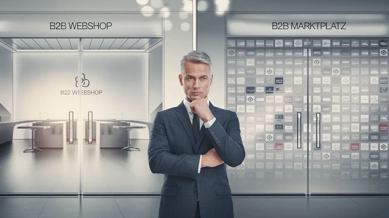 B2B Webshop versus B2B Marktplatz: Welches Modell fördert dein Unternehmen?