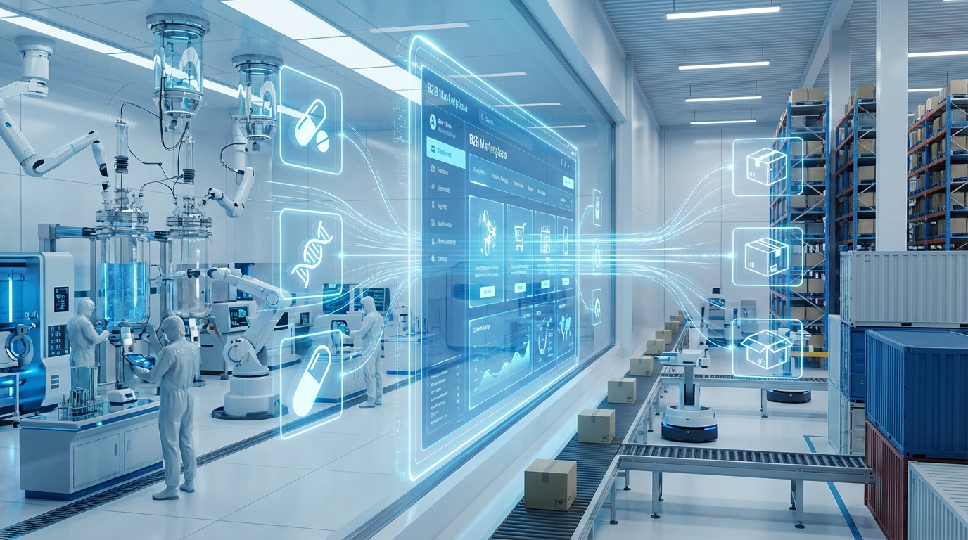 Pharma B2B Marketplace: So wählst du die beste Plattform für dein Geschäft aus